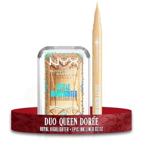 NYX Professional Makeup x Bridgerton, Collection limitée, Duo Queen Dorée