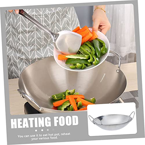 Set de 2 Woks de Acero Inoxidable con Doble Asa miniatura 6