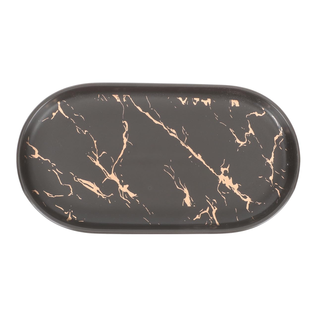 Plateau à bijoux en céramique facile à nettoyer pour organiser votre salle de bain