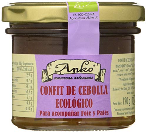 Anko Confit De Cebolla Ecologica 125Ml 500 g