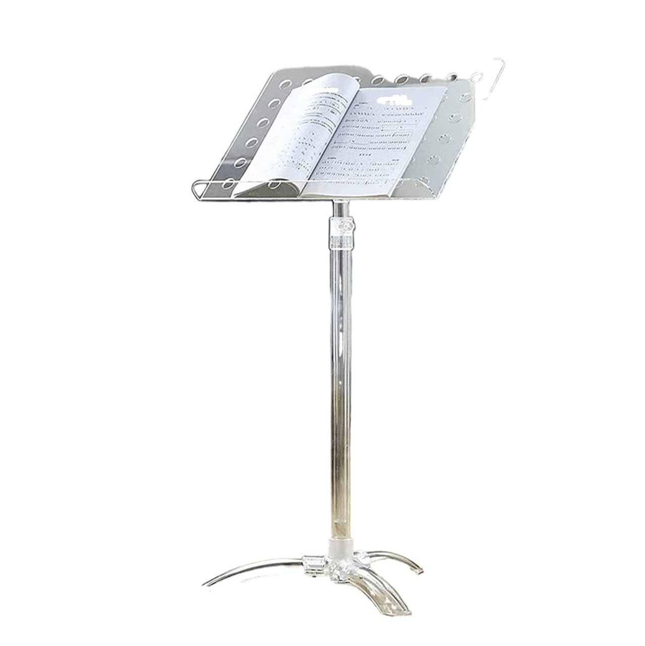 Notenständer Orchester Notenständer Aus Acryl, Höhenverstellbar, Leichter Und Faltbarer Notenständer Notenpult Musik