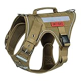 chaleco tactico para perro grande Costuras reforzadas con hebillas de metal 1TG que han sido probadas con una resistencia de hasta 220 kg (L) para estabilizar a tu mascota