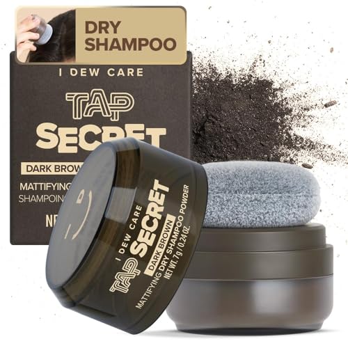 I DEW CARE Biotin Dry Shampoo Tap Secret Dark Brown 0.26 Oz