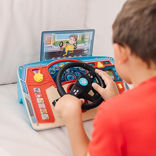 Melissa & Doug 33275 Paw Patrol Rescue Mission Wooden Dashboard - Activity Board, Toddler Sensory Toys, Pretend Play Driving Toy For Kids Ages 3+ thumb #3
