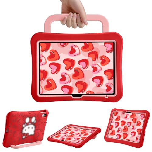 Kids Case for iPad A16 11-inch 11th Generation/Air 6 /Air 7 /ipad 10th Gen 10.9 Inch 2022Durable Shockproof Kids Cover with Handle Stand Child Friendly Cover for iPad 11 Inch Case