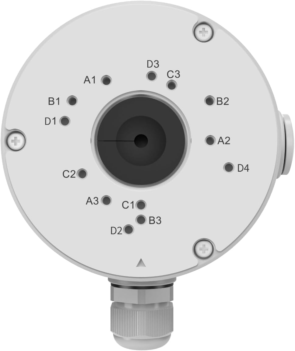 Junction Box B10 for Bullet IP Cameras RLC-510A, RLC-810A, RLC-811A, RLC-1212A, RLC-510WA, RLC-810WA, RLC-811WA, CX410W, Duo Series