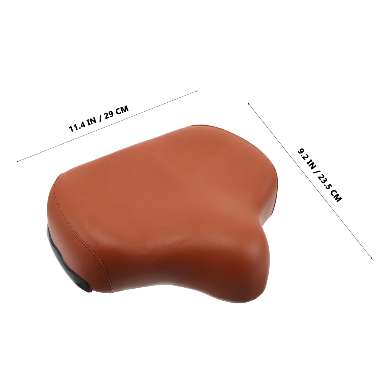SUPVOX Cojín Asiento Bicicleta Estática Ergonómico Compatible con Bicicletas Indoor Funda Acolchada Cómoda para Entrenamiento Casa Mejora Confort y Reduce Presión Caderas