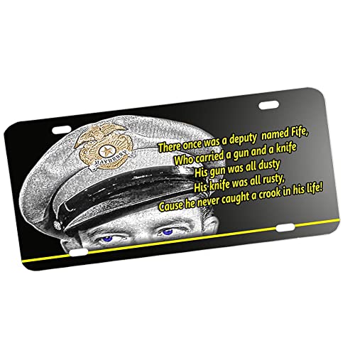 Mayberry Deputy Named Fife Barney Fife License Plate