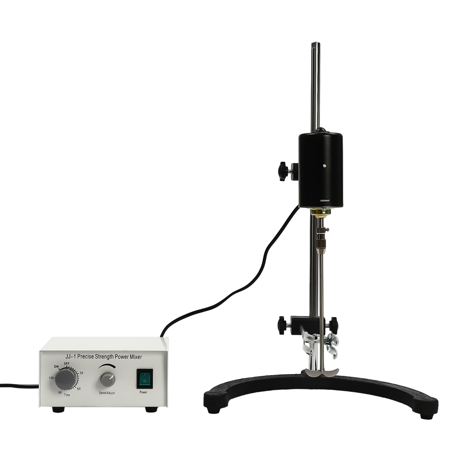 Elektrisches Rührwerk automatisches mechanisches Rührwerk,Feste Klemmen,0-3000RPM,für Biologie, Kosmetik, Gesundheitsprodukte, Lebensmittel, Reagenzien und andere experimentelle Felder