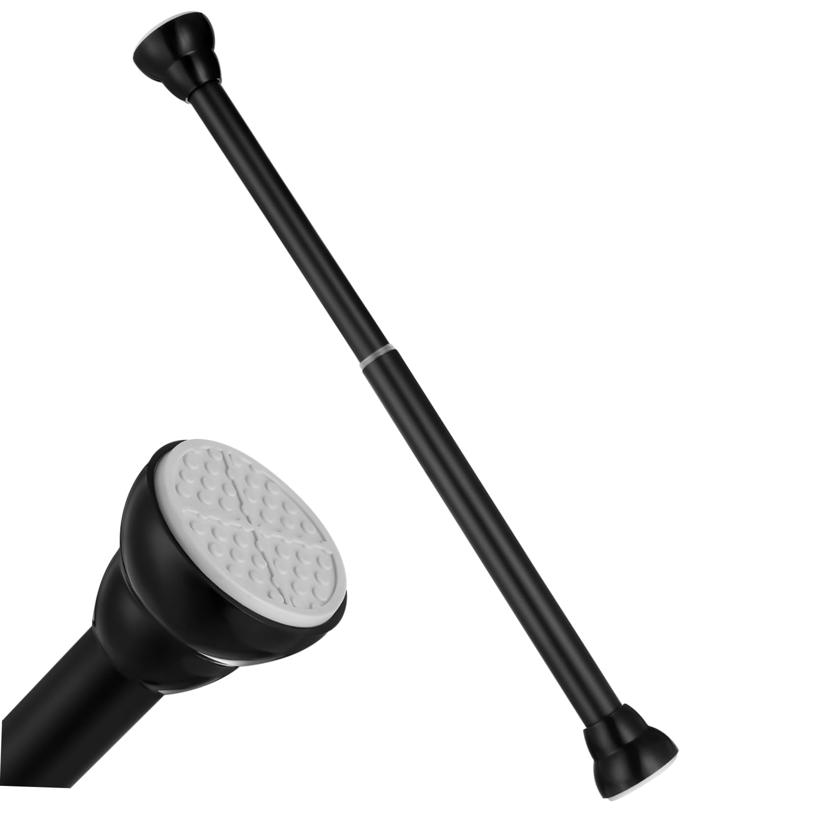 Tringle à rideau extensible réglable et télescopique pour une suspension stable