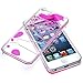 iPhone 6s Plus case,iPhone 6 Plus case,myckuu Liquid Cool Quicksand Moving Stars Bling Glitter Floating Dynamic Flowing Case Liquid Cover for iPhone 6s Plus 5.5inch (DS Rose)