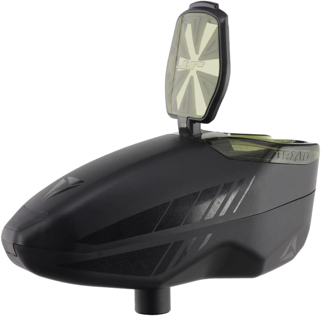 JT Triad Electronic Paintball Loader with PBB Barrel Plug - Olive/Black