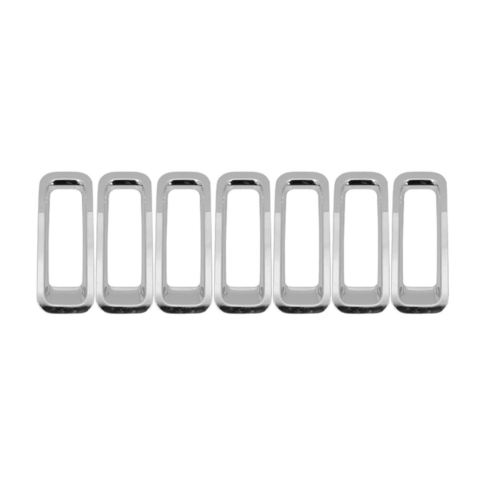 Rejilla de radiador Jeep Patriot 2011-2016: parrilla delantera cromada de carreras 8