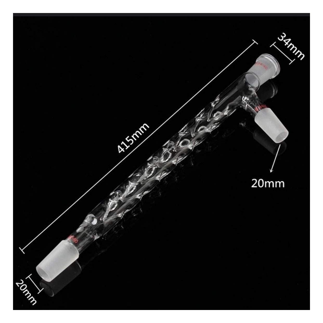 1000 ml 13 Pezzi apparecchio per distillazione del Vetro Kit di vetreria per Laboratorio Chimico, Filtro dell'Acqua Kit di vetreria per distillatore Chimico purificatore d'Acqua, Attrezzatura per di