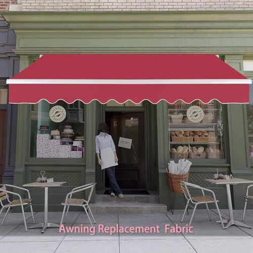 Toile de rechange pour auvent extérieur 4x2m vert imperméable - 3
