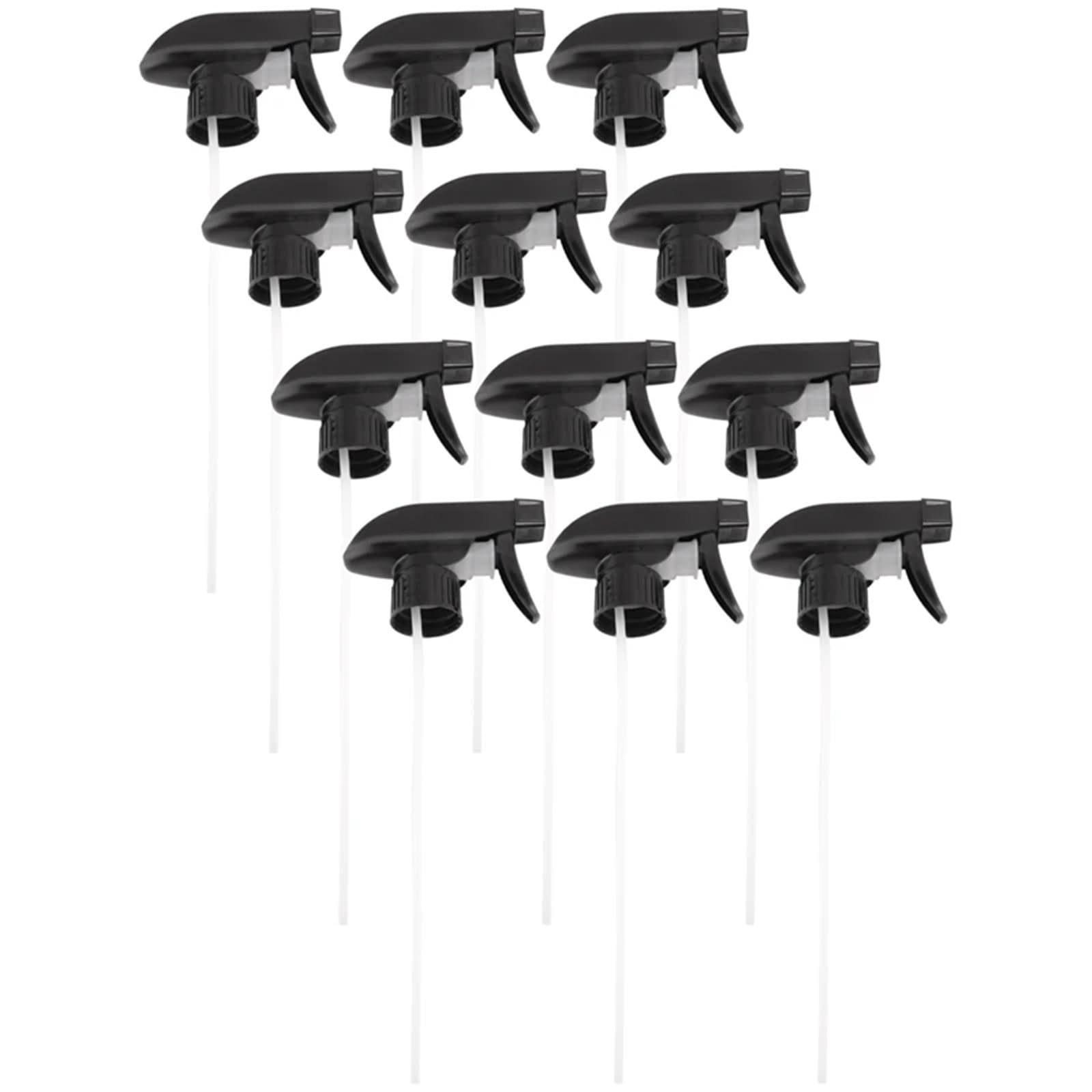 Trigger Sprayer Nozzle, Spray Bottle Nozzle Trigger Sprayer Head 28/410 Neck Size Black 20 pcs for Various