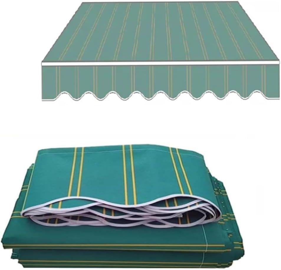 Tissu imperméable pour auvent de porte protégeant efficacement de la nuance de soleil