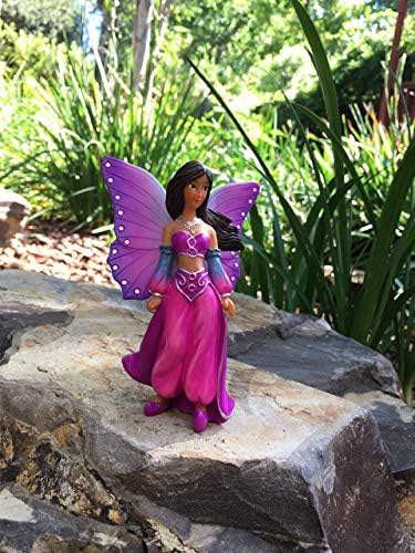 GlitZGlam Arabella the Beautiful Miniature Fairy for your Fairy Garden/Miniature Garden