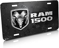Vista 1 de iPick Image Hecho para RAM 1500 Metal Look Graphic Special Aluminio Metal Matrícula