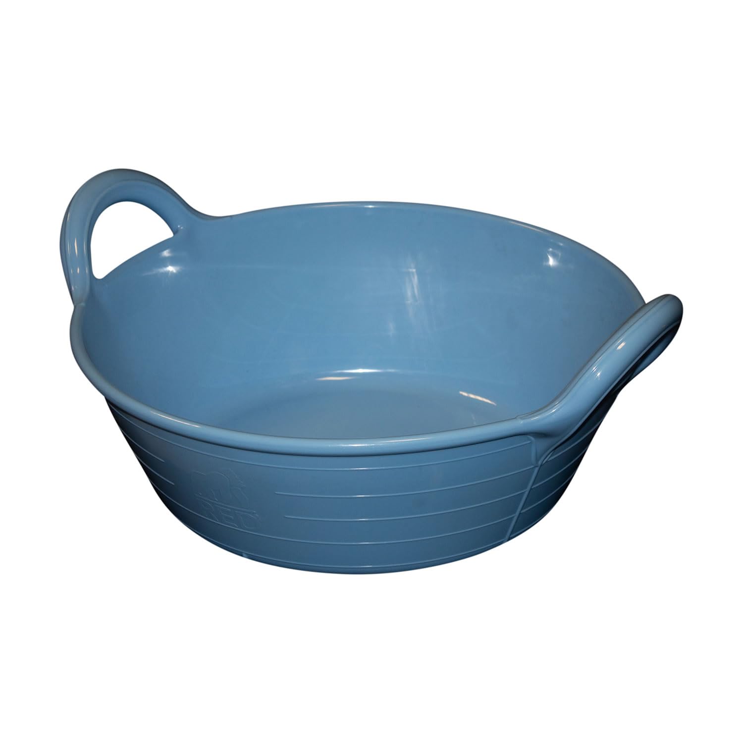 Red Gorilla Sky Blue Plas Small Skip Feed Bucket Tub Feeder Trough For Animal Feeding Garden Stable Building Site 11 Litre Capacity (Sky Blue)