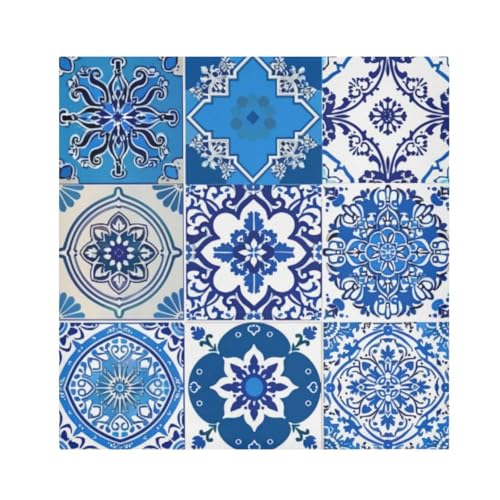 Servilletas de Tela Boho Estilo Marroquí Multicolor Set 6 miniatura 1