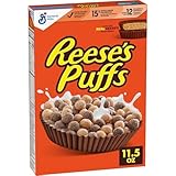 Reese's Puffs, Chocolatey Peanut Butter Cereal, 11.5 OZ Box