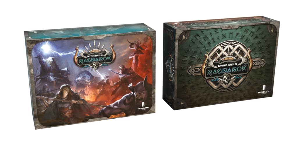 Ragnarok - Juego de estrategia con caja de almacenamiento, mitología nórdica