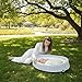 Large Baby Nest Lounger Breathable and Soft Cotton, Portable Travel Bassinet,Snuggle Me Lounger, Baby Changing Basket, Indoor-Outdoor Use