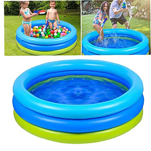 Peddelen Pool Kids Thicken Opblaasbare 3-Ring Badkuil Kaart Zomer Water Games 120x120x30cm Badbenodigdheden - Image 5