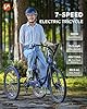 Viribus Electric Tricycle for Adults, Electric Trike Peak 700W 7 Speed with 600Wh Removable Battery & Suspension, 3 Wheel Electric Bike with Dual Chains, Motorized Adult Tricycle Seniors, 26 in Blue #1
