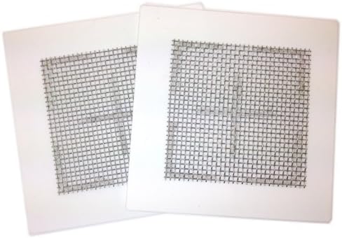 1 X Two (2) Ceramic Ozone Plates for EcoQuest Fresh Air and others 4.5"x4.5"