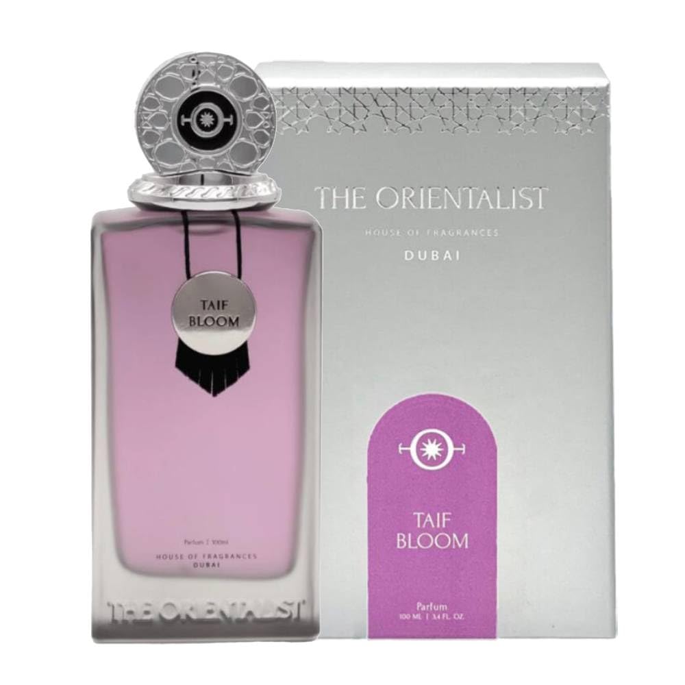 The Orientalist Taif Bloom Parfum 100 ml | Note Floreali di Nicchia, Bergamotto e Pesca, Rosa di Taif, Scia Cipriata, Vaporizzatore