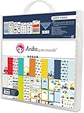 Este kit de manualidades es perfecto para crear álbumes de scrapbooking y otras manualidades diy para decorar tu hogar