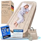 Heimfleiss® Luftmatratze selbstaufblasend 100x200 cm Luftbett 1 Person