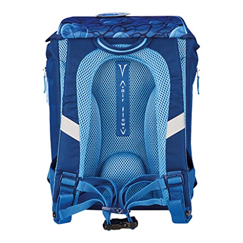 Herlitz Schulranzen SoftLight Plus Greenline Deep Sea