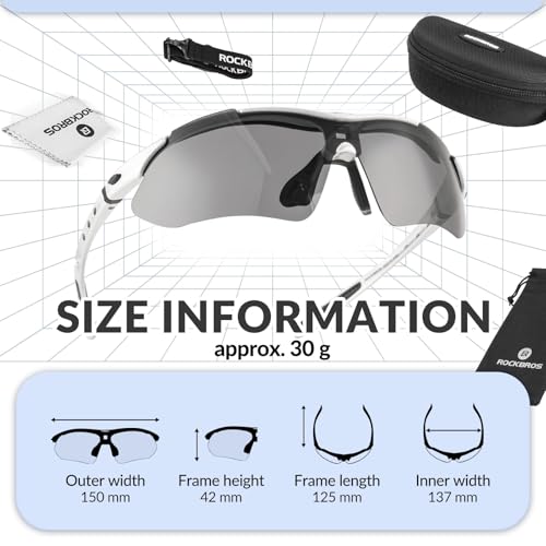 Lunettes VTT Polarisées pour Vélo et Course à Pied Ultra-légères