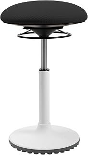 TOPSTAR Sitzhocker BBT Coach schwarz | Made in Germany | Ergonomisch | Bürohocker, Rollhocker | höhenverstellbar | Geprüfte Sicherheit nach GS-Intertek