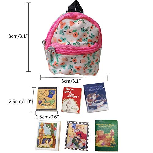 HAICHEN TEC Lizard Backpack Bearded Dragons School Bag Books Set Handmade Back to School Reptile Apparel2