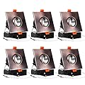 TORCHSTAR 3 Inch Gimbal LED Recessed Light with Junction Box, 10%-100% Dimmable, 7W=50W, CRI 90+, 5000K Daylight, ETL & Energy Star Certified, Oil Rubbed Bronze, Pack of 6