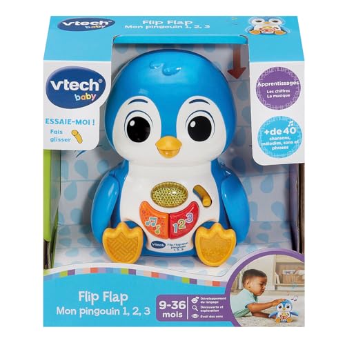 VTech Baby Flip Flap Mon Pingouin 1 2 3 - vue 4