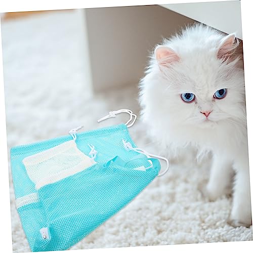 3 Pçs Saco De Lavagem De Gato Acessórios De Banho Acessórios De Banho Portátil Saco De Banho Saco De