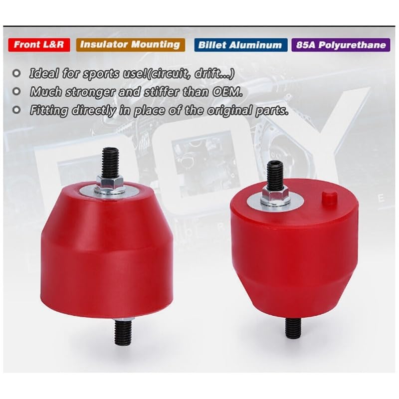 Isolateur avant polyuréthane corrige le jeu de bras de suspension BMW E46 Z3 Z4