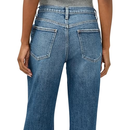 Silver Jeans Co. Women's 90s Baggy Mid Rise Bootcut Jeans4