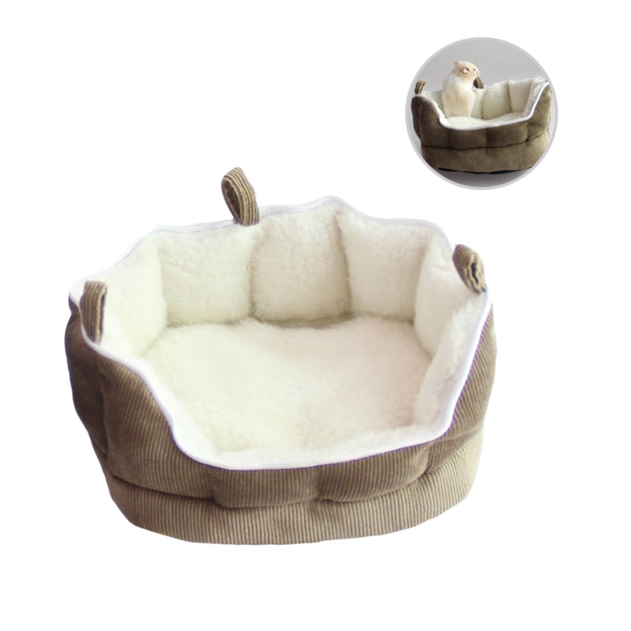FOMIYES 3stücke Sofa Für Nagetiere Bequeme Hängematte Für Frettchen Meerschweinchen Hamster Und Andere Kleintiere Kaffee Farbe Kuschelig Und Warm Schlafen Und Entspannen