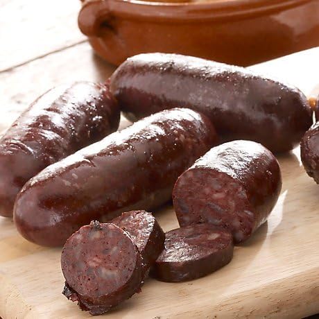 Argentinian Style Morcilla Black Sausage with Onions