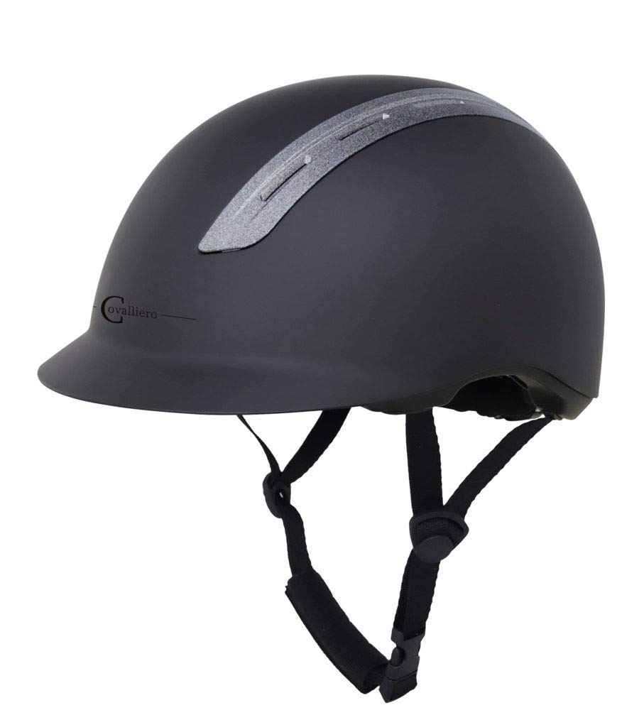 Kerbl Cavallerio Proviso Casque d'équitation rigide effet pailleté Taille 52-61