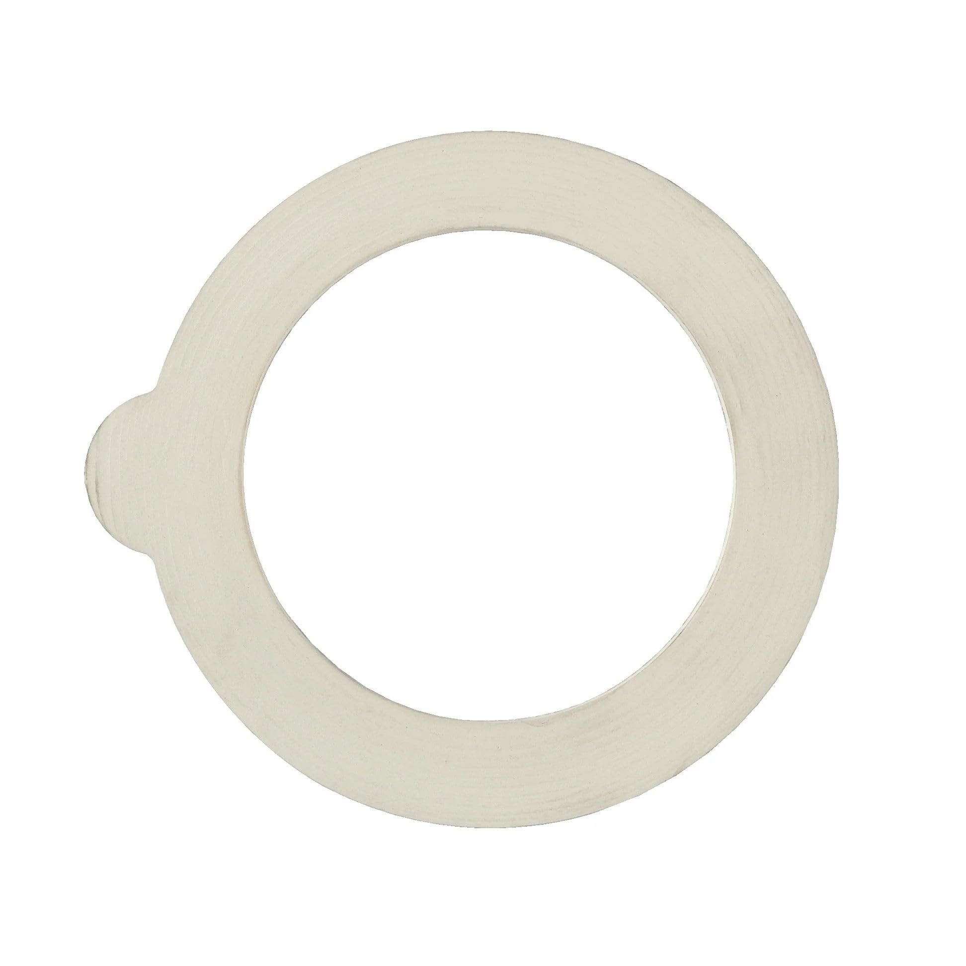 Bormioli Rocco Replacement Rubber Gaskets for Fido Jars, 3.25" Size, Pack of 6