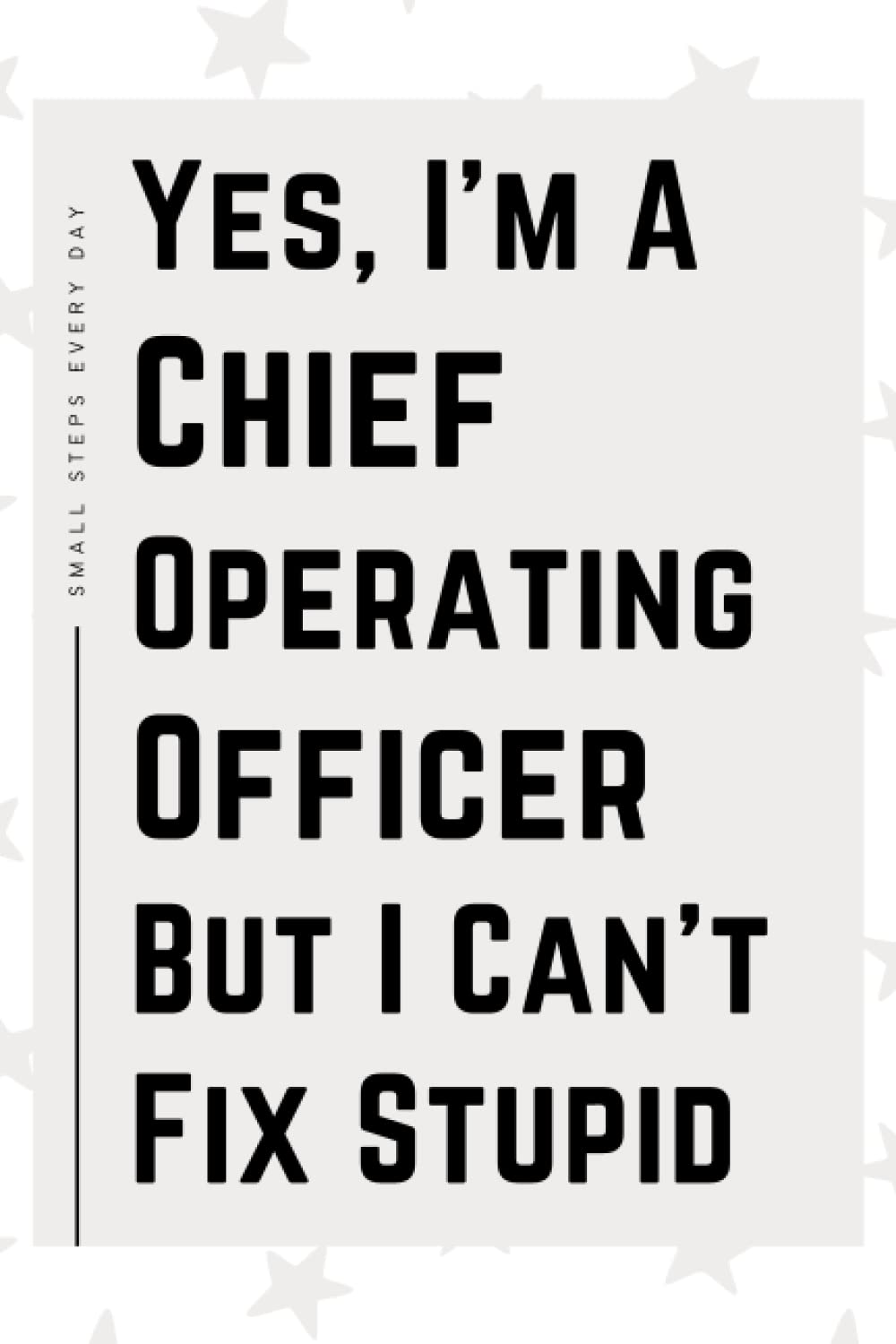 Chief Operating Officer Gifts: Blank Lined Journal Notebook, an Appreciation Thank You and Funny Gift for Chief Operating Officers