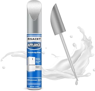 DH81-13135A Glacier White Appliance Touch Up Paint Compatible with Samsung Exact Match for Refrigerators, Washers, Dryers, Dishwashers, Micro-wave oven and Other Appliance