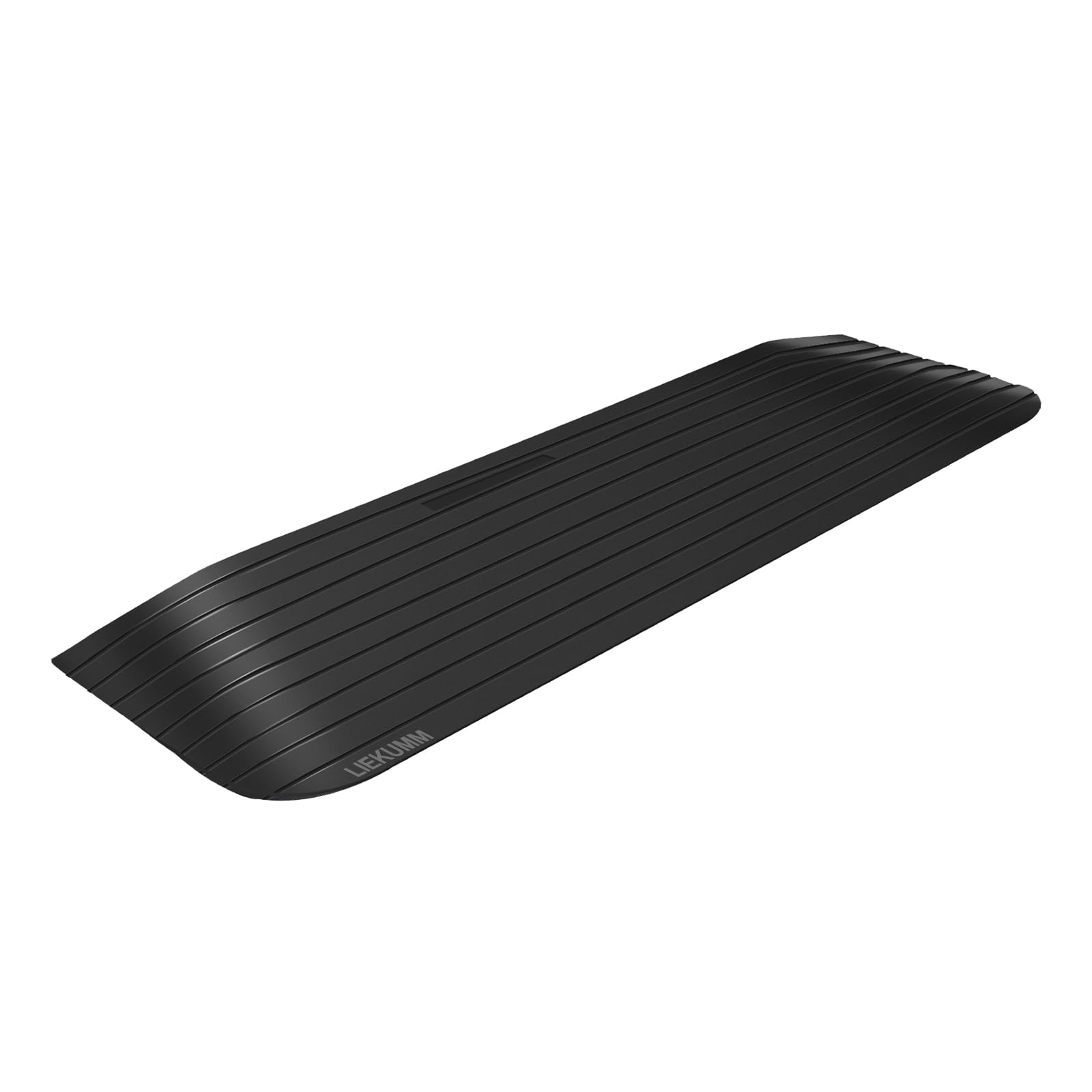 LIEKUMM Rampa a soglia, 3,8 cm di altezza Rampa per Sedia a Rotelle, Portata 1000 kg Rampa antiscivolo per gradini, Rampe in gomma naturale per porte, bagni, gradini